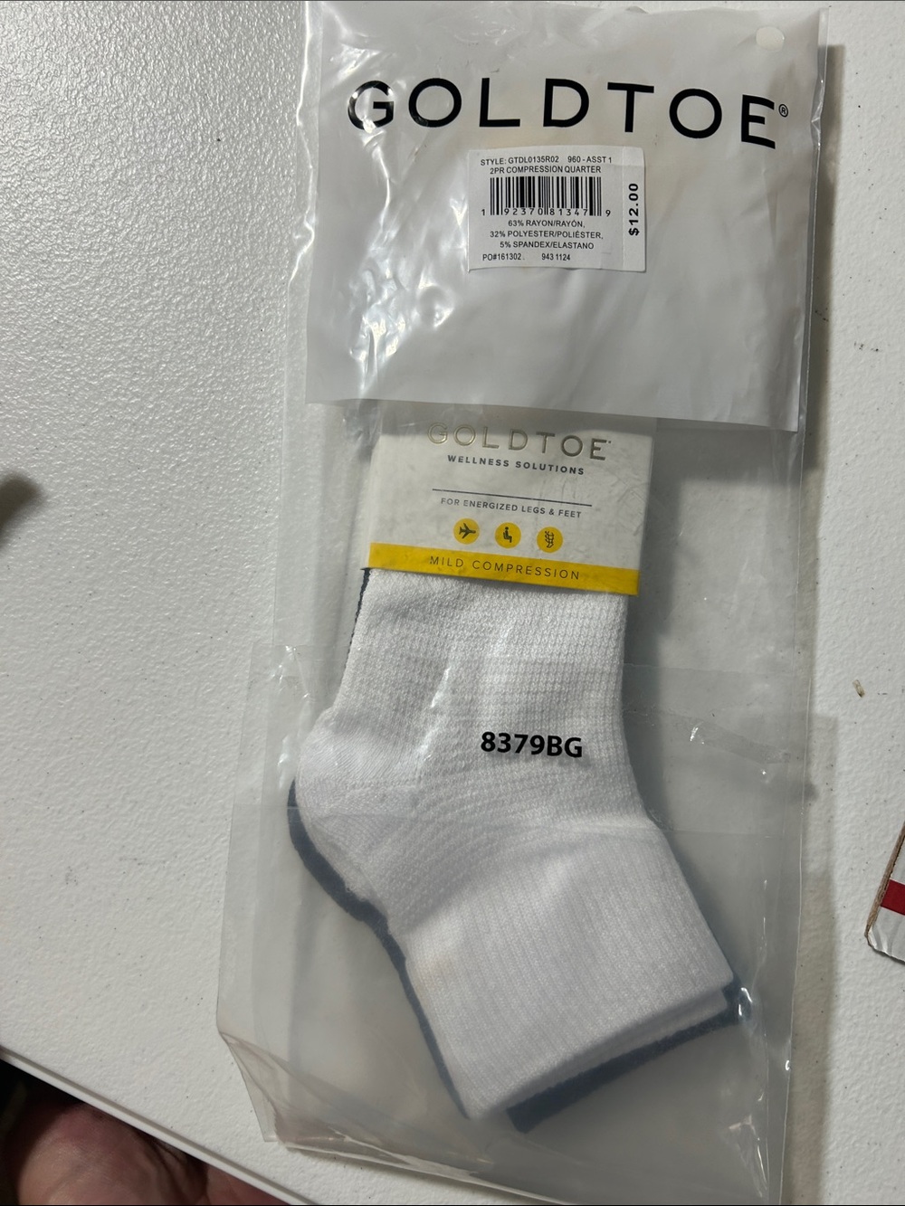 Gold Toe Athletic Quarter Socks